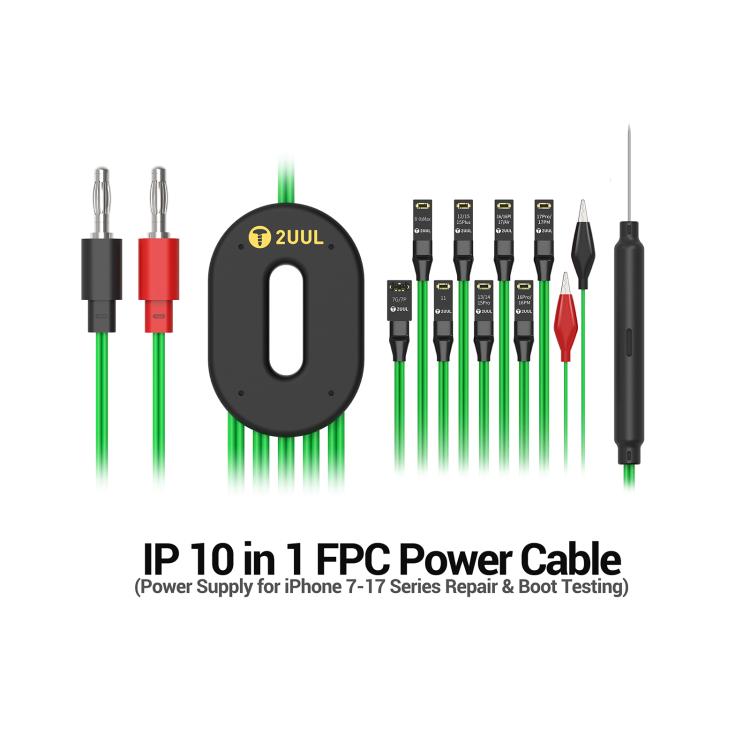 Cavo di alimentazione 2UUL PW10 10 in 1 FPC per iPhone serie da 7 a 17 Pro Max