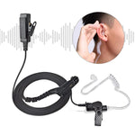 Auricolare con tubo acustico trasparente per walkie-talkie, For Motorola APX8000