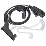 Auricolare con tubo acustico trasparente per walkie-talkie, For Motorola APX8000