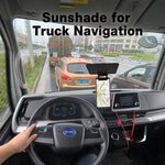 Parasole per telefono pieghevole, portatile e antiriflesso, con orientamento multi-angolo., Foldable Phone Sunshade