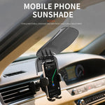 Supporto per telefono regolabile antiriflesso in stile cappello da sole, Sun Hat Style
