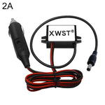 Adattatore da accendisigari femmina XWST a modulo di alimentazione per auto maschio DC 5,5 x 2,1 mm, 1A, 2A, 3A, 4A, 5A