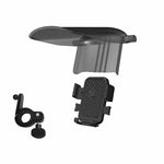 Supporto per telefono con navigatore per moto e parasole, Handlebar, Rearview Mirror, Drawstring