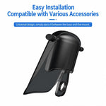 Supporto per telefono con navigatore per moto e parasole, Handlebar, Rearview Mirror, Drawstring