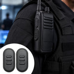 Set di 2 auricolari walkie-talkie con interruttore PTT (Push-to-Talk)