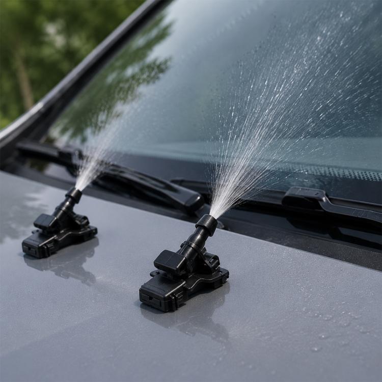 Set di 2 ugelli spruzzatori per lavavetri auto