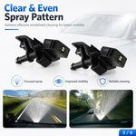 Set di 2 ugelli spruzzatori per lavavetri auto
