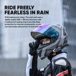Auricolari Bluetooth impermeabili per casco da moto X10, Black Soft Mic, Black Hard Mic, Black 2 in 1