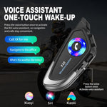 Auricolari Bluetooth impermeabili per casco da moto X10, Black Soft Mic, Black Hard Mic, Black 2 in 1