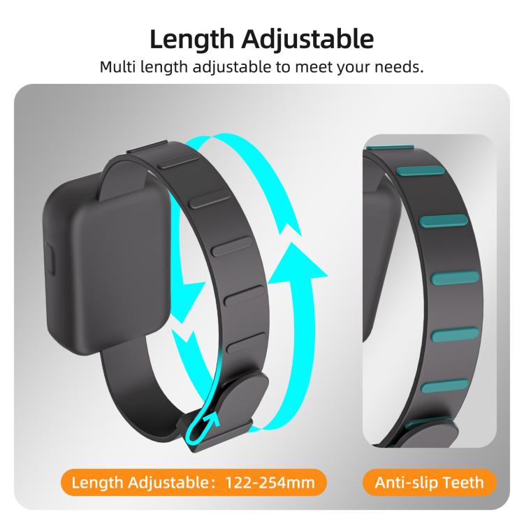 Cinturino multifunzionale Sunnylife con rivestimento in silicone e fascia di espansione., For DJI Osmo Pocket 4P / Mobile 8P