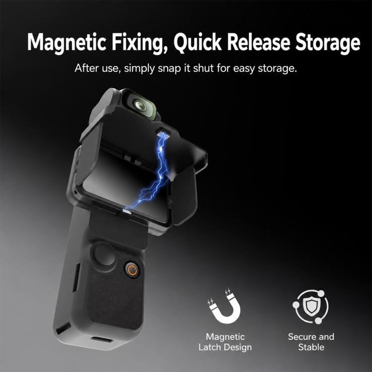 Protezione per schermo magnetica pieghevole antiriflesso per DJI Osmo Pocket 4P / 4 / 3, Common Version, NFC Version
