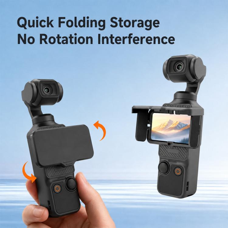 Protezione per schermo magnetica pieghevole antiriflesso per DJI Osmo Pocket 4P / 4 / 3, Common Version, NFC Version