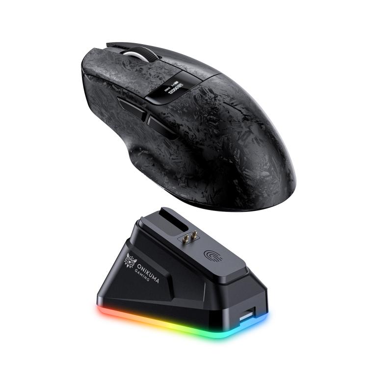 Mouse da gioco ONIKUMA DM08 in fibra di carbonio composita, DM08