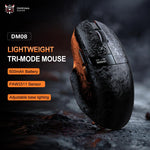 Mouse da gioco ONIKUMA DM08 in fibra di carbonio composita, DM08