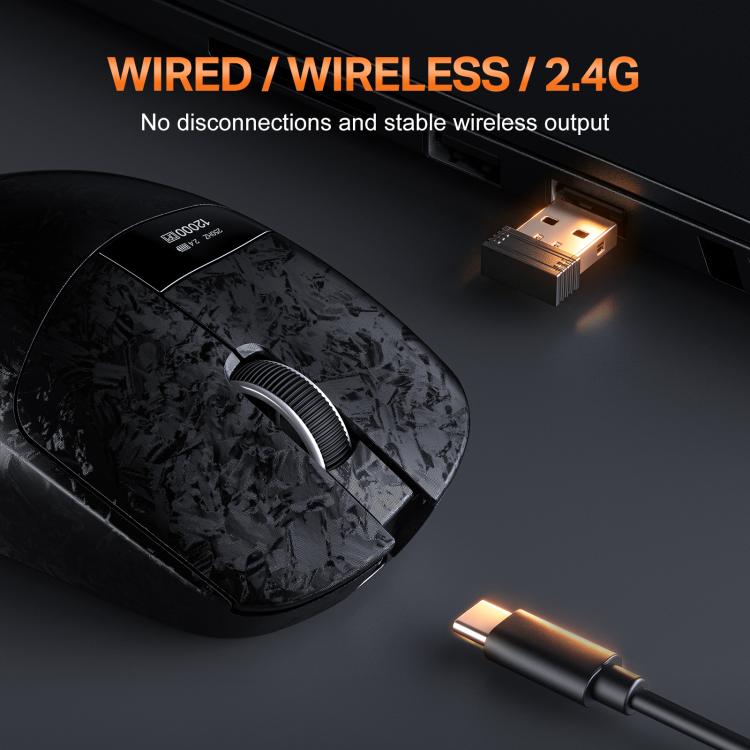 Mouse da gioco ONIKUMA DM08 in fibra di carbonio composita, DM08