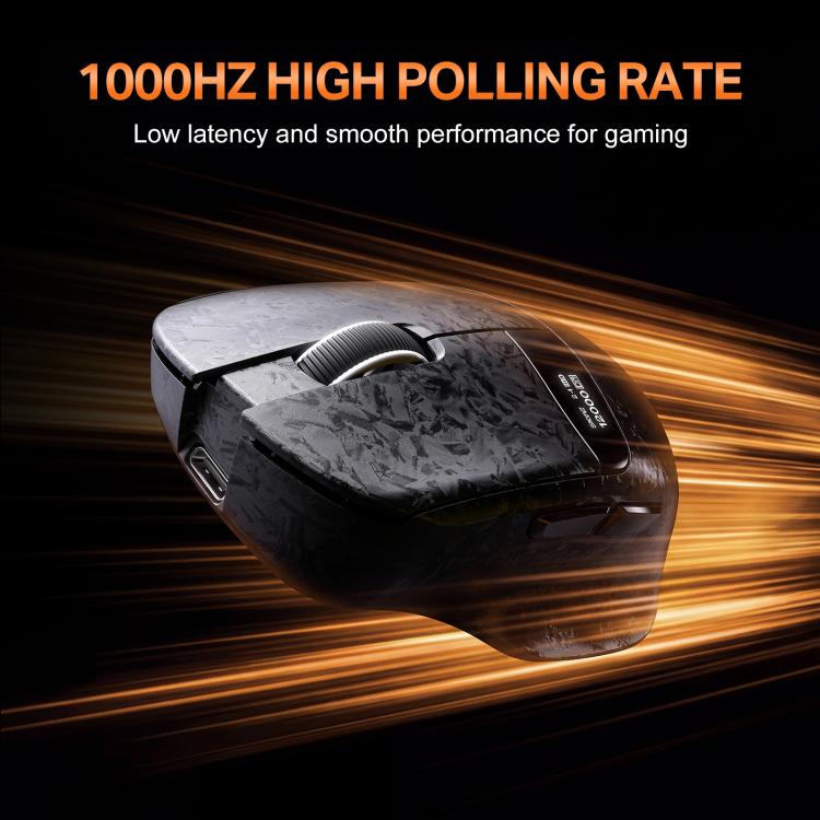 Mouse da gioco ONIKUMA DM08 in fibra di carbonio composita, DM08