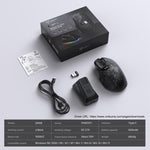 Mouse da gioco ONIKUMA DM08 in fibra di carbonio composita, DM08