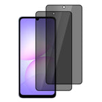 XDcase - Confezione da 2 pellicole protettive in vetro temperato anti-spia con stampa serigrafica, For Galaxy A37 5G, For Galaxy A17 4G, For Galaxy A07 4G, For Galaxy A17 5G, For Galaxy A06 5G, For Galaxy A26 5G, For Galaxy A36 5G, For Galaxy A16 5G