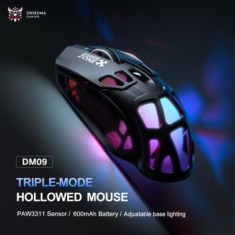 Mouse da gioco leggero a nido d'ape ONIKUMA DM09, DM09
