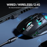 Mouse da gioco leggero a nido d'ape ONIKUMA DM09, DM09