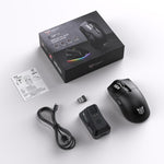 Mouse da gioco leggero ONIKUMA DM10, DM10(Black), DM10(White)