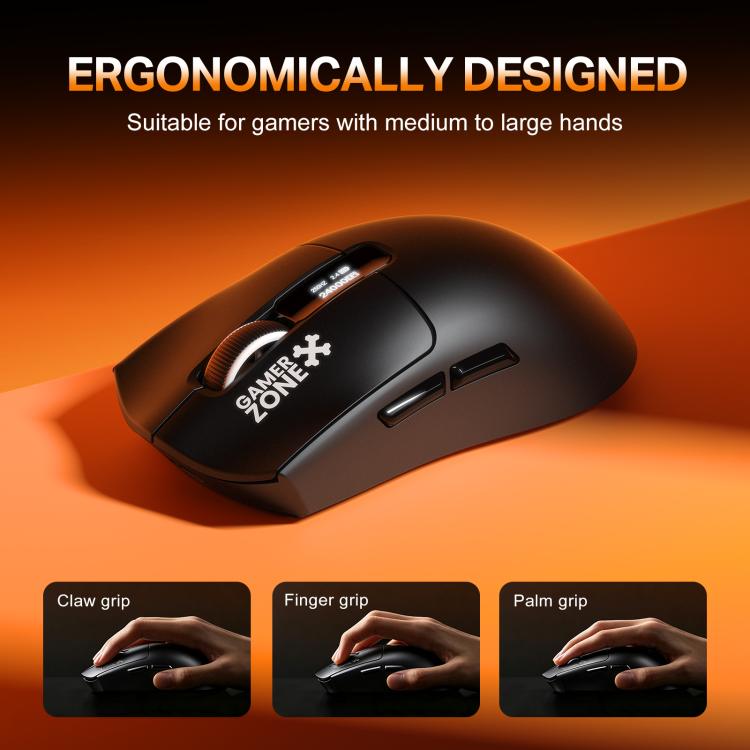 Mouse da gioco leggero ONIKUMA DM10, DM10(Black), DM10(White)