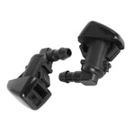 2 ugelli spruzzatori d'acqua per tergicristalli auto per Ford Focus 2008-2010