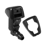 2 ugelli spruzzatori d'acqua per tergicristalli auto per Ford Focus 2008-2010