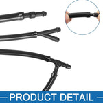 2 ugelli spruzzatori d'acqua per tergicristalli auto per Ford Focus 2008-2010