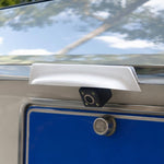 Telecamera posteriore per auto, protezione antipioggia