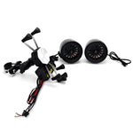 Supporto per telefono/navigatore con altoparlante Bluetooth YL-B66 da 12V per moto., Short Claw Rearview Mirror Model, Short Claw Handlebar Model, Long Claw Rearview Mirror Model, Long Claw Handlebar Model, Six Claw Rearview Mirror Model               ...