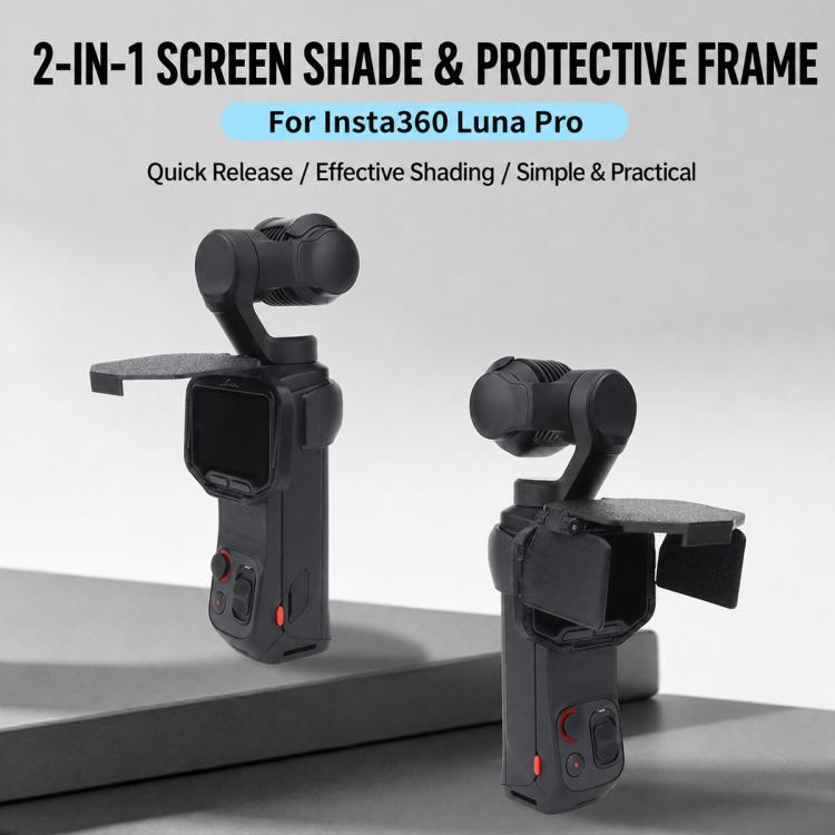 Parasole pieghevole per schermo Insta360 Luna Pro., Standard Version, Upgraded Version
