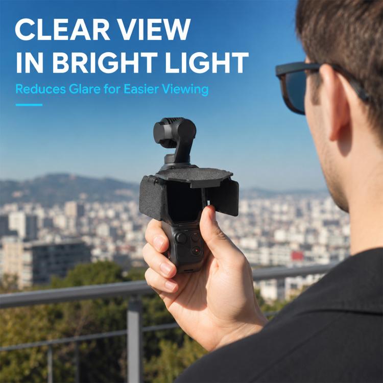 Parasole pieghevole per schermo Insta360 Luna Pro., Standard Version, Upgraded Version