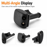 Set di 2 ugelli lavavetro anteriori per auto, per BMW Serie 3 E36 dal 1990 al 2003.