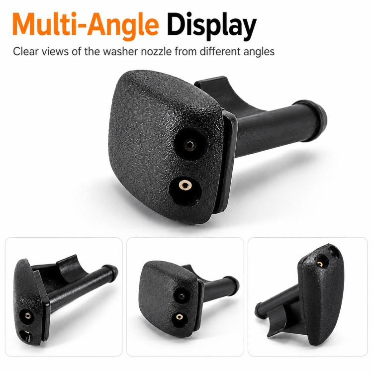 Set di 2 ugelli lavavetro anteriori per auto, per BMW Serie 3 E36 dal 1990 al 2003.