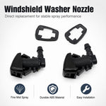Set di 2 ugelli spruzzatori per lavavetri anteriori auto per Jeep/Chrysler
