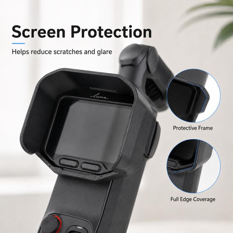 Parasole multidirezionale antiriflesso per schermo, For Insta360 Luna Pro