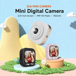 Mini videocamera HD portatile Q16 per bambini, da montare sul collo., Without TF Card, With 32GB TF Card