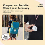 Mini videocamera HD portatile Q16 per bambini, da montare sul collo., Without TF Card, With 32GB TF Card
