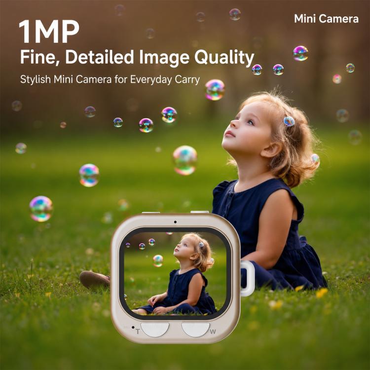 Mini videocamera HD portatile Q16 per bambini, da montare sul collo., Without TF Card, With 32GB TF Card