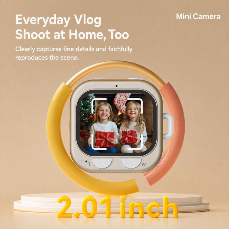 Mini videocamera HD portatile Q16 per bambini, da montare sul collo., Without TF Card, With 32GB TF Card