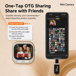 Mini videocamera HD portatile Q16 per bambini, da montare sul collo., Without TF Card, With 32GB TF Card