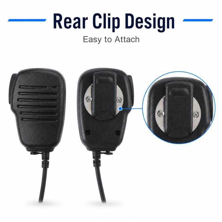 Ricevitore radio bidirezionale da 2,5 mm, microfono con altoparlante portatile per Motorola T5428 / HYT TC310 TC320, For Motorola T5428 / HYT TC310 TC320