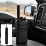 Antenna a basso guadagno per walkie-talkie Motorola MTP850 / MTH800, banda 380-430 MHz, lunghezza: 9 cm.