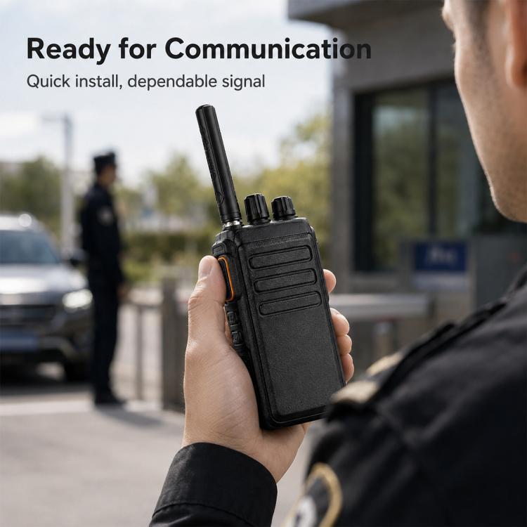 Antenna a basso guadagno per walkie-talkie Motorola MTP850 / MTH800, banda 380-430 MHz, lunghezza: 9 cm.