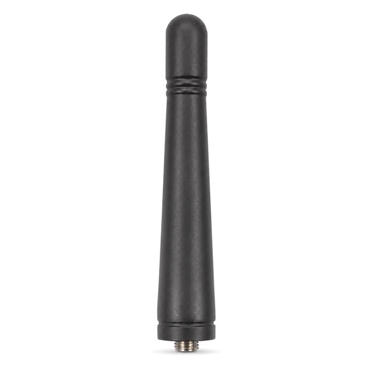 Antenna corta per radio UHF Kenwood KRA-23, banda 400-470 MHz, lunghezza: 8 cm.