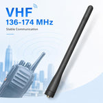 Antenna per ricetrasmittente VHF Kenwood KRA-26 da 136-147 MHz, lunghezza: 16,8 cm.