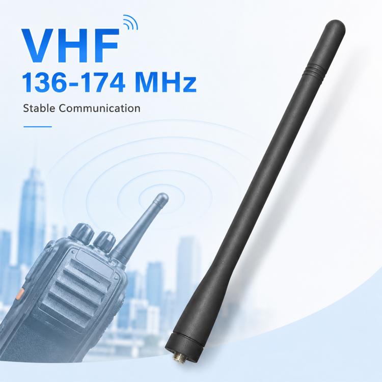 Antenna per ricetrasmittente VHF Kenwood KRA-26 da 136-147 MHz, lunghezza: 16,8 cm.