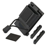 Supporto universale per walkie-talkie portatile con clip da cintura per equipaggiamento da lavoro e personale di magazzino.