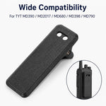 Clip posteriore per walkie talkie con morsetto da cintura per TYT MD-390 / MD-2017 / MD-680 / MD-398, For TYT MD-390 / MD-2017 / MD-680 / MD-398
